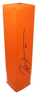Ray Lewis Signed Orange Endzone Football Pylon - LEWPYL310 - Ray Lewis Signed Orange Endzone Football Pylon product image