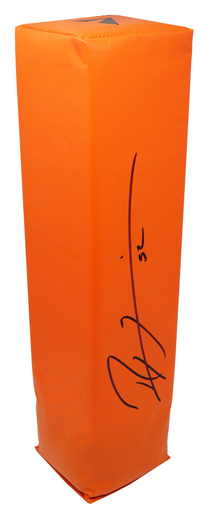 Ray Lewis Signed Orange Endzone Football Pylon - LEWPYL310 - Ray Lewis Signed Orange Endzone Football Pylon product image