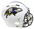 Jamal Lewis Signed Baltimore Ravens Flat White Matte Riddell Full Size Speed Replica Helmet w/2066 Yds 2003 - LEWREP308 - Jamal Lewis Signed Baltimore Ravens Flat White Matte Riddell Full Size Speed Replica Helmet w/2066 Yds 2003 product image
