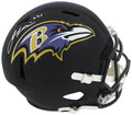Jamal Lewis Signed Baltimore Ravens Riddell Full Size Speed Replica Helmet - LEWREP335 - Jamal Lewis Signed Baltimore Ravens Riddell Full Size Speed Replica Helmet product image
