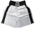 Lennox Lewis Signed Everlast White Boxing Trunks - LEWTRU500 - Lennox Lewis Signed Everlast White Boxing Trunks product image