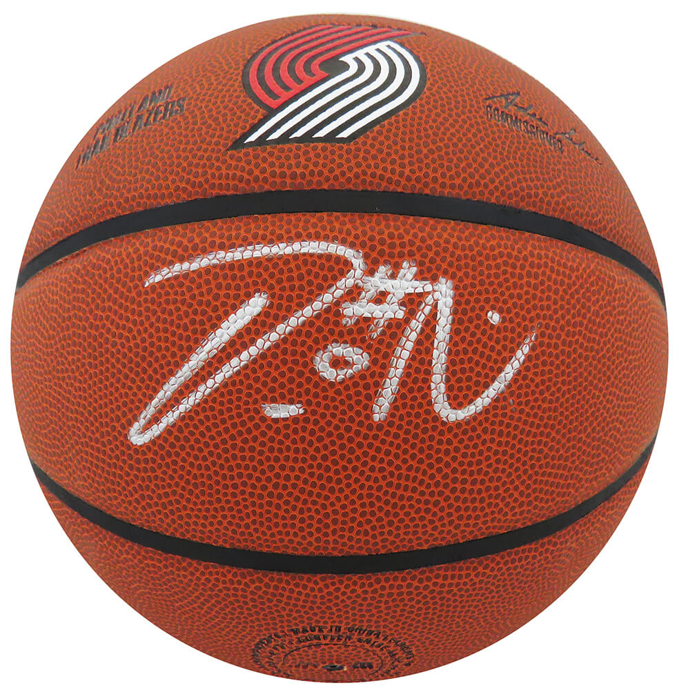 Damian Lillard Signed Wilson Portland Trailblazers Logo NBA Basketball - LILBSK202 - Damian Lillard Signed Wilson Portland Trailblazers Logo NBA Basketball product image