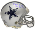 Bob Lilly Signed Cowboys Riddell Replica Mini Helmet w/HOF'80 - LILMIN300 - Bob Lilly Signed Cowboys Riddell Replica Mini Helmet w/HOF'80 product image