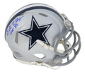 Bob Lilly Signed Dallas Cowboys Riddell Speed Mini Helmet w/HOF'80 - LILMIN309 - Bob Lilly Signed Dallas Cowboys Riddell Speed Mini Helmet w/HOF'80 product image