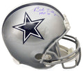 Bob Lilly Signed Dallas Cowboys Riddell Full Size Replica Helmet w/HOF'80 - LILREP301 - Bob Lilly Signed Dallas Cowboys Riddell Full Size Replica Helmet w/HOF'80 product image
