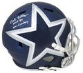 Bob Lilly Signed Dallas Cowboys AMP Alternate Series Riddell Full Size Speed Replica Helmet w/HOF 80, Mr Cowboy - LILREP305 - Bob Lilly Signed Dallas Cowboys AMP Alternate Series Riddell Full Size Speed Replica Helmet w/HOF 80, Mr Cowboy product image