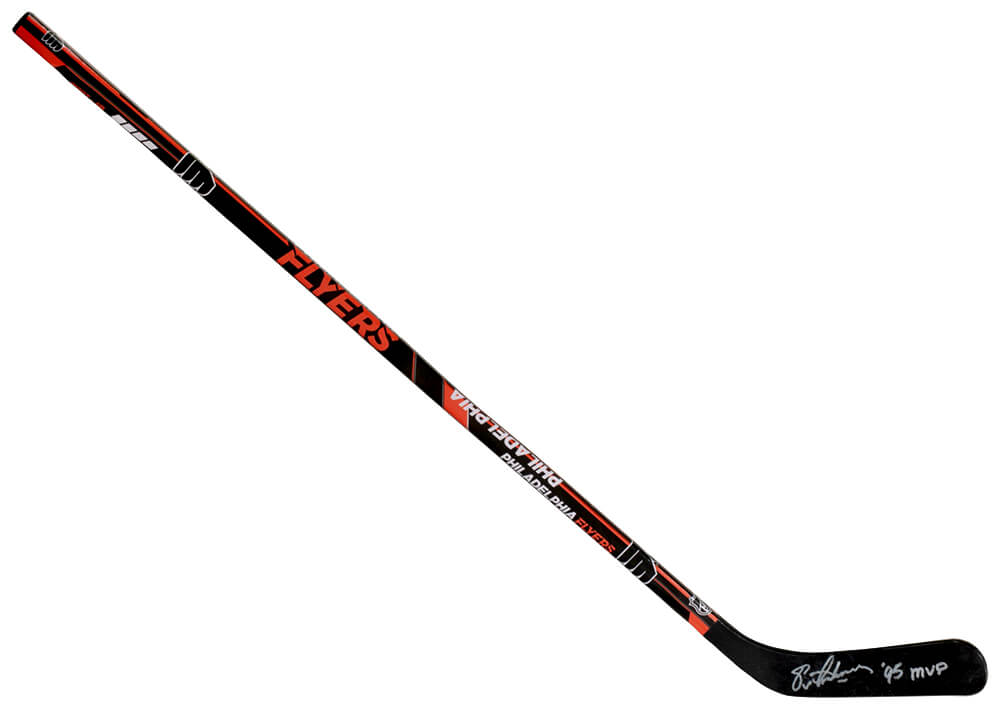 Eric Lindros Signed Philadelphia Flyers Logo 48 Inch Full Size Hockey Stick w/HOF'16 - LINSTK401 - Eric Lindros Signed Philadelphia Flyers Logo 48 Inch Full Size Hockey Stick w/HOF'16 product image
