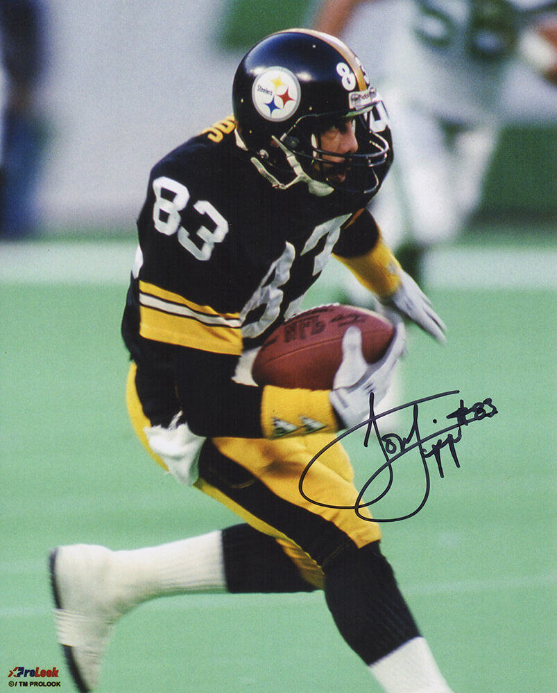 Louis Lipps Signed Pittsburgh Steelers Action 8x10 Photo - LIP08P300 - Louis Lipps Signed Pittsburgh Steelers Action 8x10 Photo product image