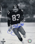 Louis Lipps Signed Pittsburgh Steelers B&W Black Jersey Action 8x10 Photo - LIP08P305 - Louis Lipps Signed Pittsburgh Steelers B&W Black Jersey Action 8x10 Photo product image