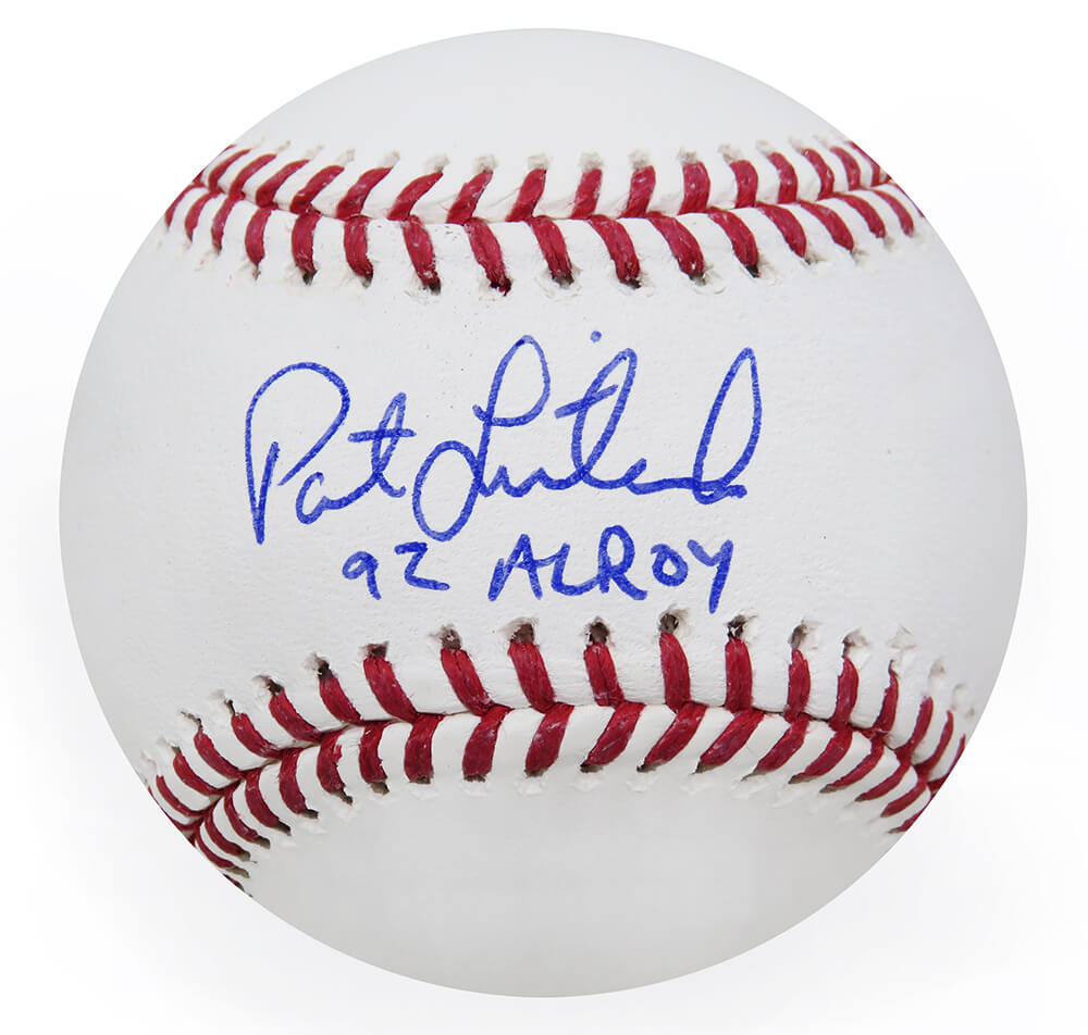 Pat Listach Signed Rawlings Official MLB Baseball w/92 AL ROY - LISBSB100 - Pat Listach Signed Rawlings Official MLB Baseball w/92 AL ROY product image