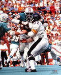 Larry Little Signed Miami Dolphins Action vs Steelers 16x20 Photo w/HOF'93 - LIT16P300 - Larry Little Signed Miami Dolphins Action vs Steelers 16x20 Photo w/HOF'93 product image