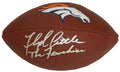 Floyd Little Signed Denver Broncos Wilson Logo Football w/The Franchise - LITFTB302 - Floyd Little Signed Denver Broncos Wilson Logo Football w/The Franchise product image