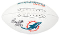 Larry Little Signed Miami Dolphins Franklin White Logo Football w/HOF'93 - LITFTB314 - Larry Little Signed Miami Dolphins Franklin White Logo Football w/HOF'93 product image