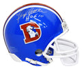 Floyd Little Signed Denver Broncos Throwback "D Logo" Riddell Mini Helmet w/HOF'10 - LITMIN306 - Floyd Little Signed Denver Broncos Throwback "D Logo" Riddell Mini Helmet w/HOF'10 product image