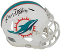 Larry Little Signed Miami Dolphins Riddell Speed Mini Helmet W/HOF'93 - LITMIN315 - Larry Little Signed Miami Dolphins Riddell Speed Mini Helmet W/HOF'93 product image