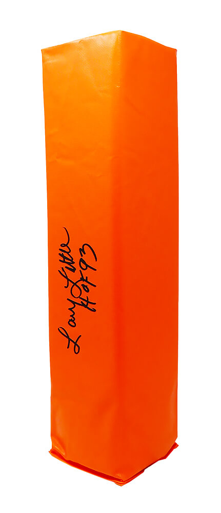 Larry Little Signed Orange Endzone Football Pylon w/HOF'93 - LITPYL300 - Larry Little Signed Orange Endzone Football Pylon w/HOF'93 product image