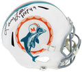 Larry Little Signed Miami Dolphins 1972 Style T/B Riddell Full Size Speed Replica Helmet w/HOF'93 - LITREP311 - Larry Little Signed Miami Dolphins 1972 Style T/B Riddell Full Size Speed Replica Helmet w/HOF'93 product image