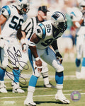 Greg Lloyd Signed Carolina Panthers White Jersey Stance 8x10 Photo - LLO08P310 - Greg Lloyd Signed Carolina Panthers White Jersey Stance 8x10 Photo product image
