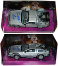 Christopher Lloyd Signed Back To The Future 1:24 Scale Die Cast Delorean Time Machine Car - LLOOTH500 - Christopher Lloyd Signed Back To The Future 1:24 Scale Die Cast Delorean Time Machine Car product image