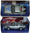 Christopher Lloyd Signed Back To The Future Part II 1:24 Scale Die Cast Delorean Time Machine Car - LLOOTH501 - Christopher Lloyd Signed Back To The Future Part II 1:24 Scale Die Cast Delorean Time Machine Car product image