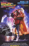 Christopher Lloyd Signed Back To The Future Part II 11x17 Movie Poster - LLOPST501 - Christopher Lloyd Signed Back To The Future Part II 11x17 Movie Poster product image