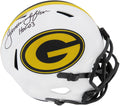 James Lofton Signed Green Bay Packers Lunar Eclipse Riddell Full Size Speed Replica Helmet w/HOF'03 - LOFREP302 - James Lofton Signed Green Bay Packers Lunar Eclipse Riddell Full Size Speed Replica Helmet w/HOF'03 product image