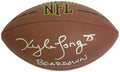 Kyle Long Signed Wilson NFL Super Grip Full-Size Football w/Bear Down - LONFTB301 - Kyle Long Signed Wilson NFL Super Grip Full-Size Football w/Bear Down product image