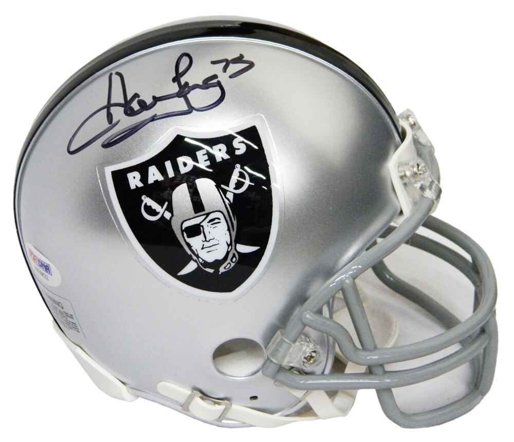 Howie Long Signed Raiders Riddell Replica Mini Helmet (PSA Holo) - LONMIN311 - Howie Long Signed Raiders Riddell Replica Mini Helmet (PSA Holo) product image