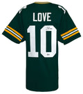 Jordan Love Signed Green Custom Football Jersey - (Beckett) - LOVJRY301 - Jordan Love Signed Green Custom Football Jersey - (Beckett) product image