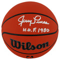 Jerry Lucas Signed Wilson I/O NBA Basketball w/HOF'80 - LUCBSK203 - Jerry Lucas Signed Wilson I/O NBA Basketball w/HOF'80 product image