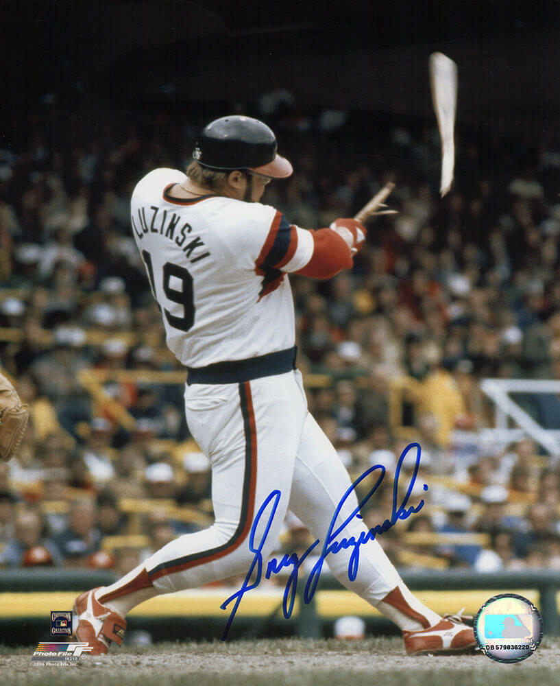 Greg Luzinski Signed Chicago White Sox Batting 8x10 Photo - LUZ08P103 - Greg Luzinski Signed Chicago White Sox Batting 8x10 Photo product image