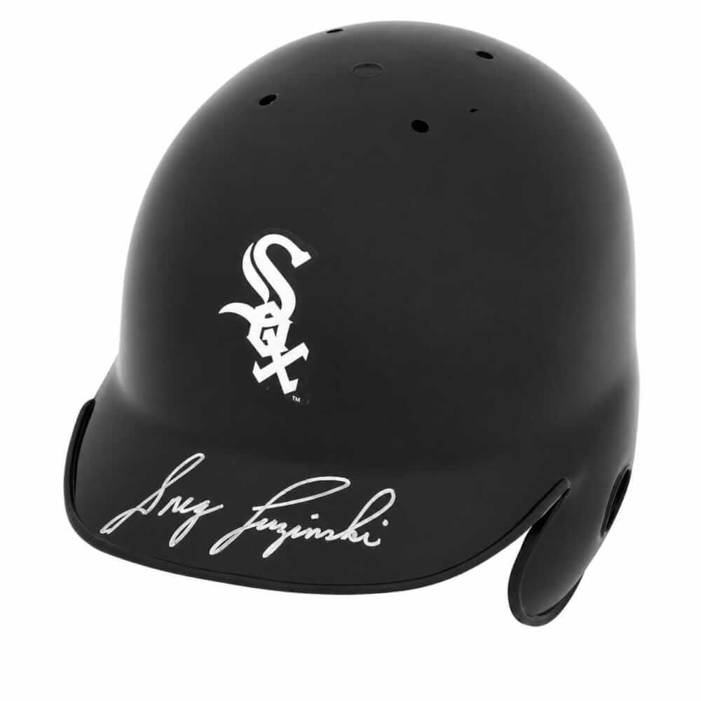 Greg Luzinski Signed Chicago White Sox Riddell Baseball Mini Batting Helmet - LUZMIN100 - Greg Luzinski Signed Chicago White Sox Riddell Baseball Mini Batting Helmet product image