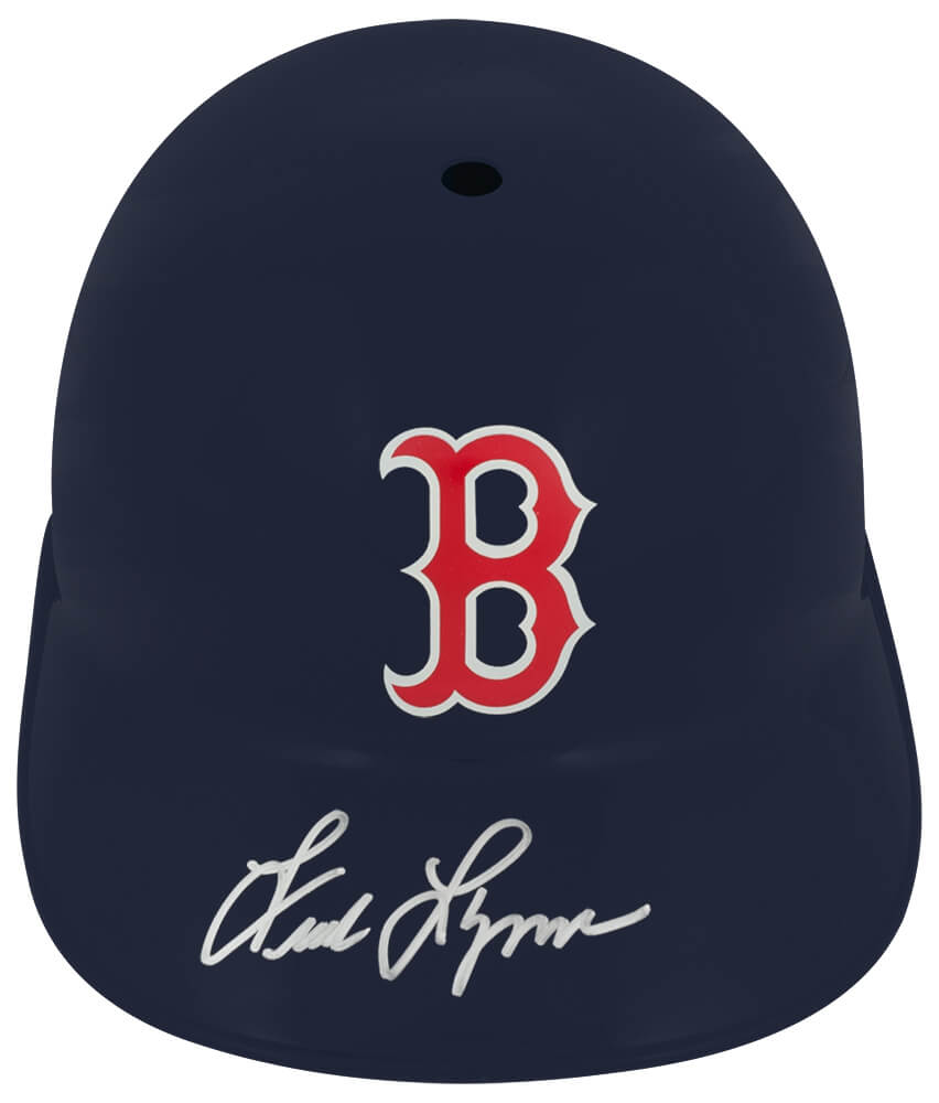 Fred Lynn Signed Boston Red Sox Replica Souvenir Batting Helmet - LYNBTH101 - Fred Lynn Signed Boston Red Sox Replica Souvenir Batting Helmet product image