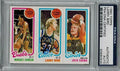 Larry Bird Signed Boston Celtics 1980 Topps Rookie Card #30 - PSA - BIRCAR203 - Larry Bird Signed Boston Celtics 1980 Topps Rookie Card #30 - PSA product image