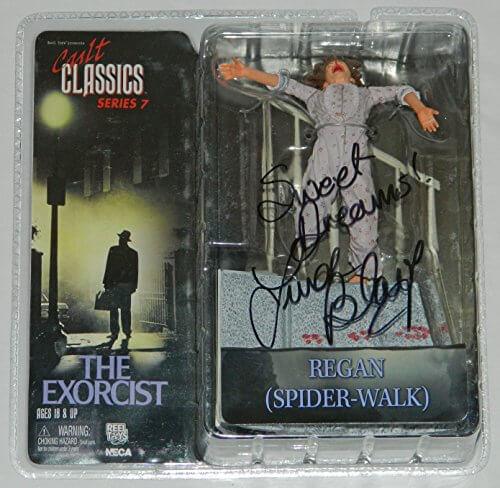 Linda Blair Signed The Exorcist Regan Cult Classic Series 7 Action Figure w/Sweet Dreams - BLAOTH503 - Linda Blair Signed The Exorcist Regan Cult Classic Series 7 Action Figure w/Sweet Dreams product image