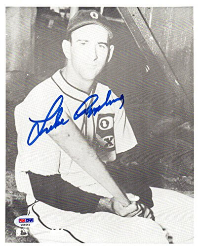 Luke Appling Signed Chicago White Sox B&W 8x10 Photo - APP08P100 - Luke Appling Signed Chicago White Sox B&W 8x10 Photo product image