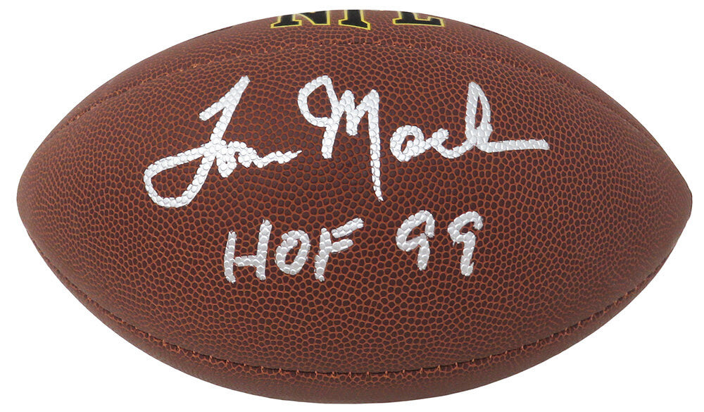 Tom Mack Signed Wilson Super Grip Full Size NFL Football w/HOF'99 - MACFTB320 - Tom Mack Signed Wilson Super Grip Full Size NFL Football w/HOF'99 product image