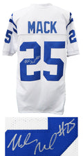 Marlon Mack Signed White Custom Football Jersey - MACJRY302 - Marlon Mack Signed White Custom Football Jersey product image