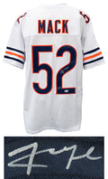 Khalil Mack Signed White Custom Football Jersey (Beckett) - MACJRY311 - Khalil Mack Signed White Custom Football Jersey (Beckett) product image