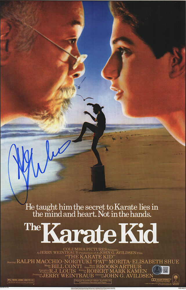 Ralph Macchio Signed The Karate Kid 11x17 Movie Poster - (Beckett) - MACPST505 - Ralph Macchio Signed The Karate Kid 11x17 Movie Poster - (Beckett) product image