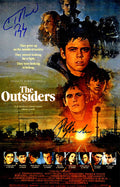 Ralph Macchio & C. Thomas Howell Dual Signed The Outsiders 11x17 Movie Poster w/Ponyboy - MACPST520 - Ralph Macchio & C. Thomas Howell Dual Signed The Outsiders 11x17 Movie Poster w/Ponyboy product image