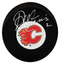 Al MacInnis Signed Calgary Flames Medium Logo Hockey Puck - MACPUC403 - Al MacInnis Signed Calgary Flames Medium Logo Hockey Puck product image