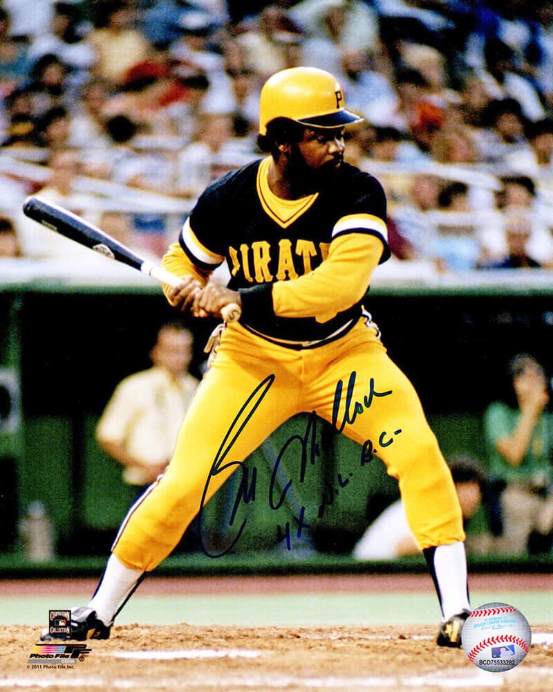 Bill Madlock Signed Pittsburgh Pirates Batting Action 8x10 Photo w/4x NL BC - MAD08P130 - Bill Madlock Signed Pittsburgh Pirates Batting Action 8x10 Photo w/4x NL BC product image