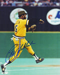 Bill Madlock Signed Pittsburgh Pirates Fielding Action 8x10 Photo - MAD08P134 - Bill Madlock Signed Pittsburgh Pirates Fielding Action 8x10 Photo product image