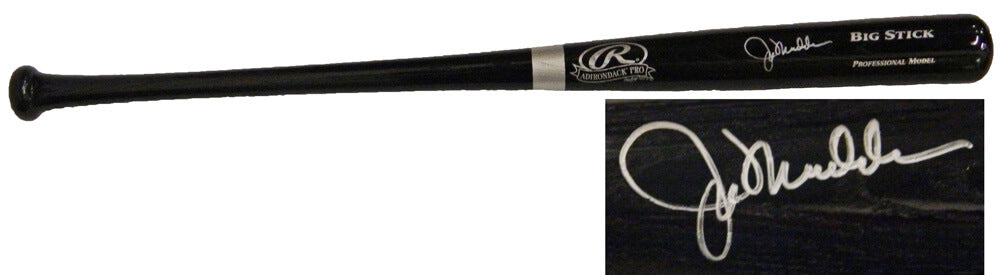 Joe Maddon Signed Rawlings Black Big Stick Baseball Bat - MADBAT110 - Joe Maddon Signed Rawlings Black Big Stick Baseball Bat product image