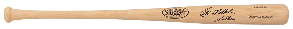 Bill Madlock Signed Louisville Slugger Pro Stock Blonde Baseball Bat w/Mad Dog - MADBAT126 - Bill Madlock Signed Louisville Slugger Pro Stock Blonde Baseball Bat w/Mad Dog product image