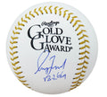 Greg Maddux Signed Rawlings Gold Glove Award Logo MLB Baseball w/18x GG - (Beckett) - MADBSB103 - Greg Maddux Signed Rawlings Gold Glove Award Logo MLB Baseball w/18x GG - (Beckett) product image