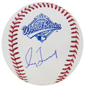 Greg Maddux Signed Rawlings 1995 World Series Logo Baseball - MADBSB106 - Greg Maddux Signed Rawlings 1995 World Series Logo Baseball product image