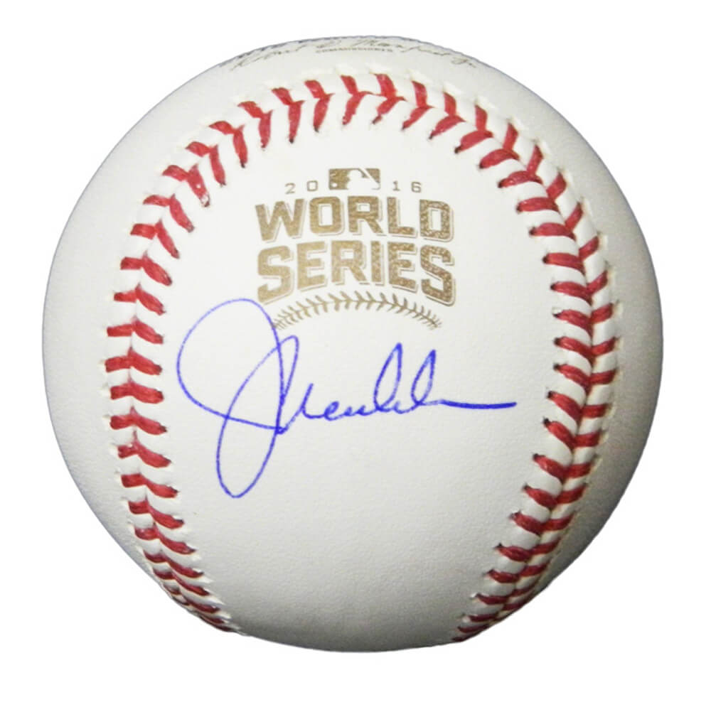 Joe Maddon Signed Rawlings 2016 World Series Baseball (Beckett COA) - MADBSB115 - Joe Maddon Signed Rawlings 2016 World Series Baseball (Beckett COA) product image
