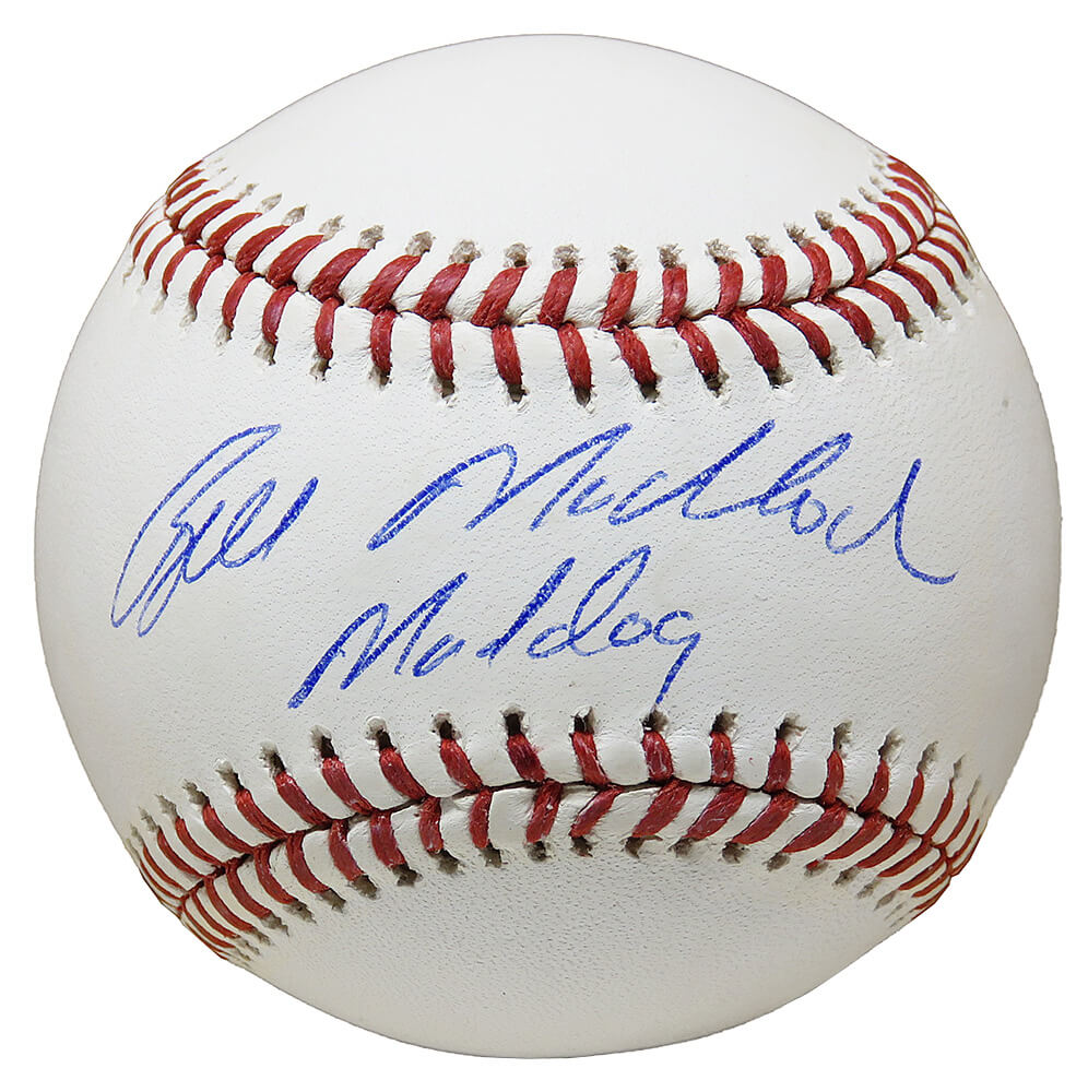 Bill Madlock Signed Rawlings Official MLB Baseball w/Mad Dog - MADBSB130 - Bill Madlock Signed Rawlings Official MLB Baseball w/Mad Dog product image